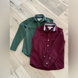 2 Pairs of H&M Boys Shirt Size 8-9